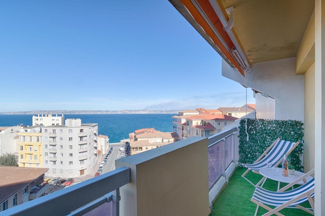 Vue Feerique Sur La Mer - Air Rental Marsiglia Esterno foto